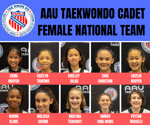 National Team 19TKD Cadet Female