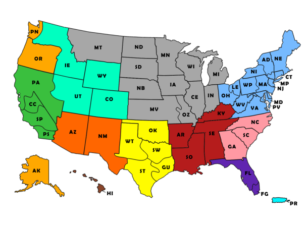 Regional Map | AAU